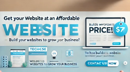 Create Your Own Website at an Affordable Price with TechCSE